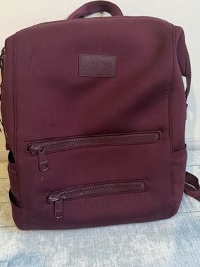 Dagne Dover Maroon Backpack -